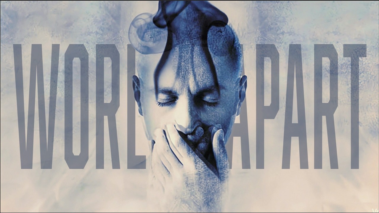 Fallen Within - Worlds Apart ft. Saliva (Official Lyric Video)