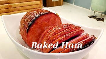 Easter Baked Ham - with the Best Glaze