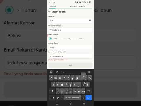 DAFTAR DAN REGISTRASI EXCHANGE REKU