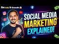 Social Media Marketing Explained 🔥 कैसे Brands लाखों लोगों तक पहुँचते हैं बिना Ads के