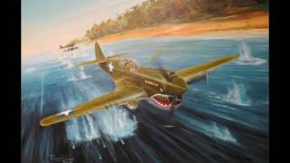 Aviation Art - P-40 Warhawk
