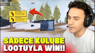 Eşi̇mle Sadece Kulübe Lootlariyla Wi̇n Aldik Pubg Mobi̇le Bayraen