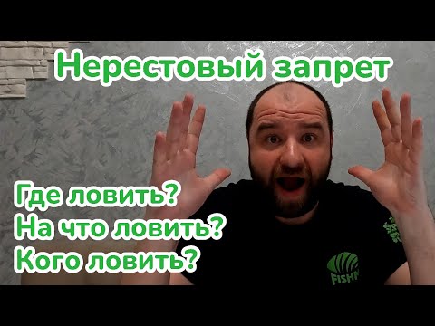 Нерестовый запрет/Новые правила рыболовства/Где можно ловить/На что можно ловить / Кого можно ловить