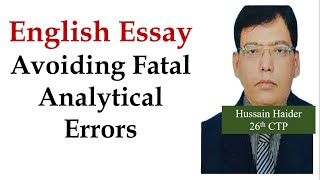 Why Candidates Fail in CSS English Essay?