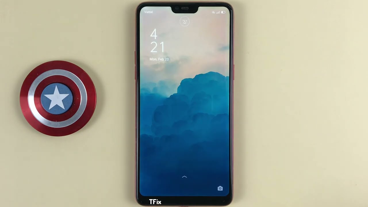 How to stay on lock screen after face recognition on OPPO F7 Android 10