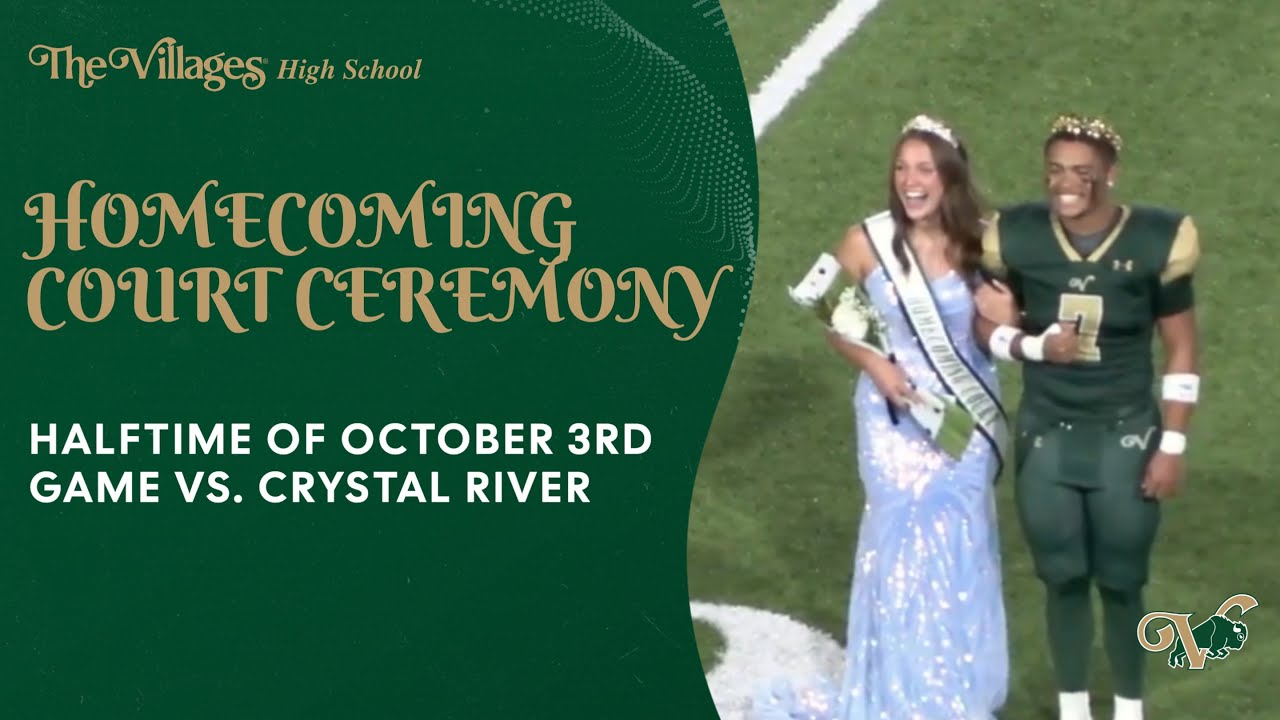 2025 Homecoming Court Ceremony - YouTube