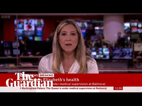 BBC One interrupts programming to report on Queen's health