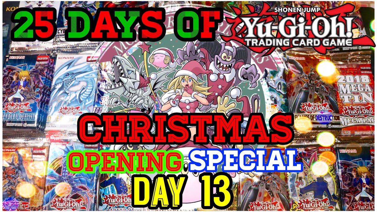 Yu-Gi-Oh! 25 Days of Christmas Random Pack Opening Special | Giveaway ...
