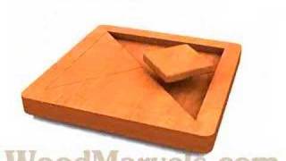 Build your own wooden Tangram!
