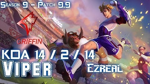 GRF Viper EZREAL vs JINX ADC - Patch 9.9 KR Ranked