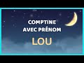 Lou  comptine personnalise avec ce prnom