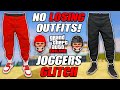 GTA 5 ONLINE HOW TO GET RED &amp; BLACK JOGGERS! (GTA Colored Joggers Clothing Glitch)
