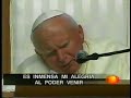 Crónica del arribo de Juan Pablo II a México en su quinta visita