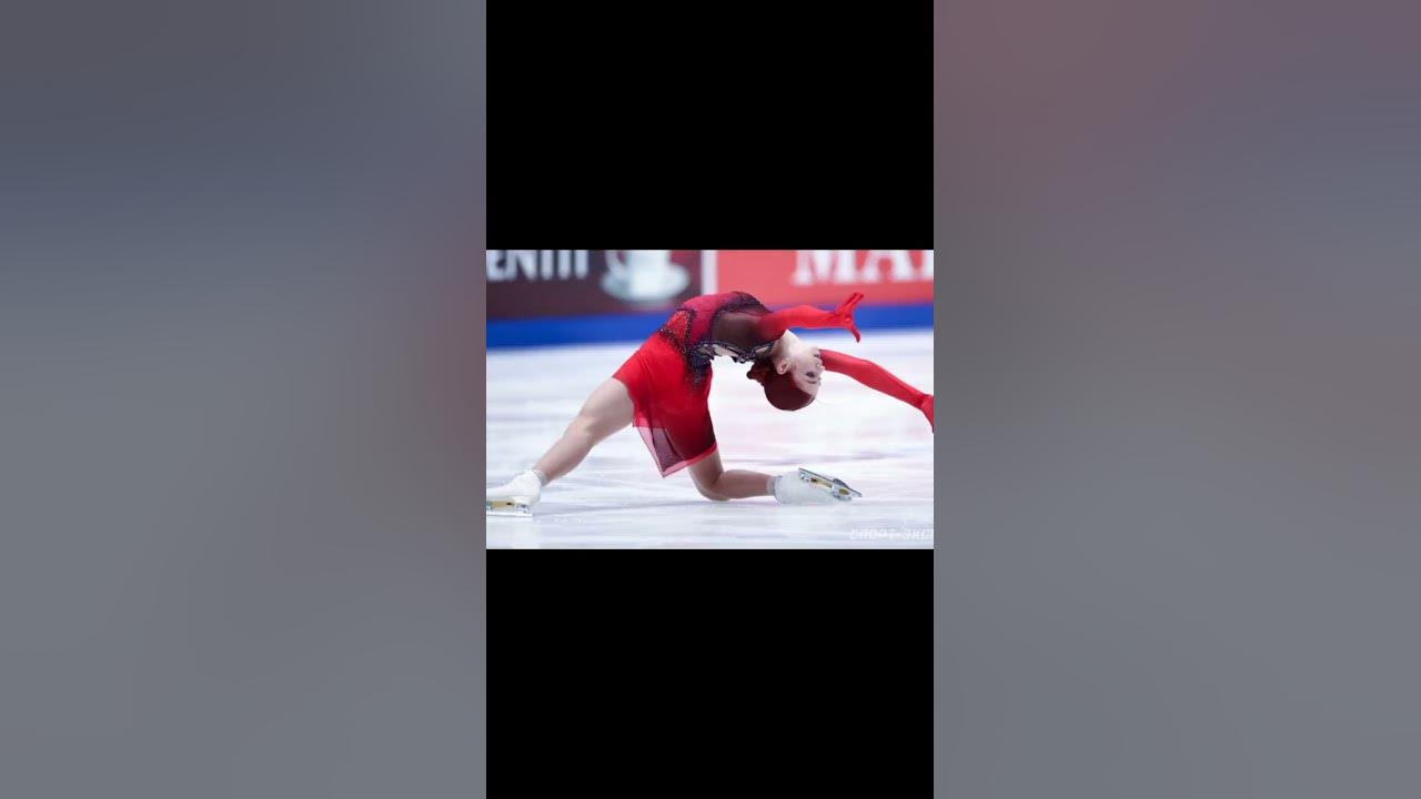 крутая саша #фигурноекатание #АлександраТрусова - YouTube