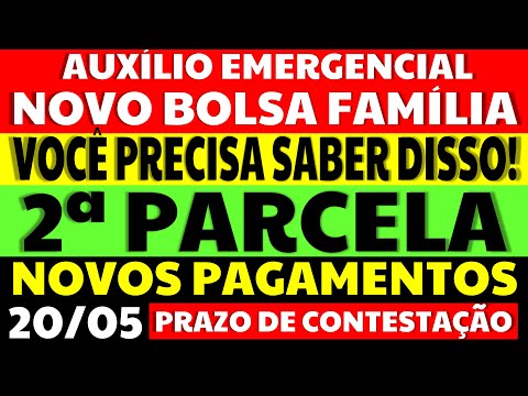 2 PARCELA AUXÍLIO EMERGENCIAL CALENDÁRIO ANTECIPADO! VOCÊ PRECISA SABER DISSO NOVO BOLSA FAMÍLIA!