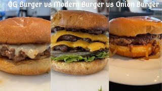 Food From Every Country Episode 1- USA| Smash Burgers 3 ways | + History