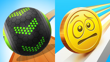 Going Balls Vs Coin Rush Android iOS Mobile Gameplay Walkthrough