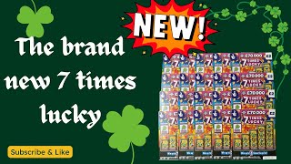  Brand New 2 7 Times Lucky Scratch Card Big Win Or Bust 