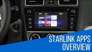 How to use Subaru Starlink Apps screenshot 1