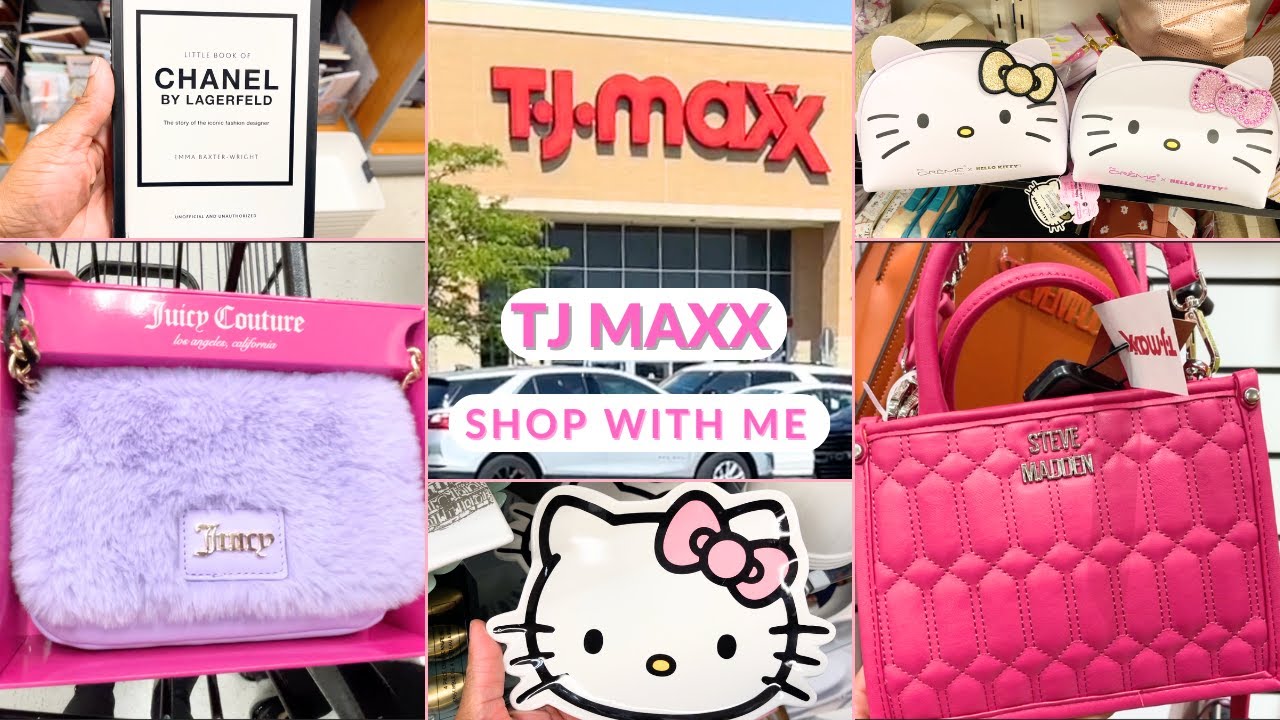 TJ Maxx Shop With Me New Bags Juicy Couture 💕hellokittytjmaxx 
