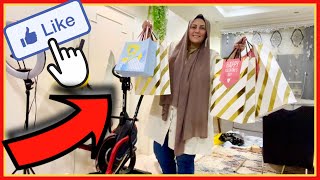 يوم ميلاد رهف لازم احقق لها امنياتها جبتلها كل اللي نفسها فيه / تجهيزات الحفلة🎁فرحة بنتي بالدنيا