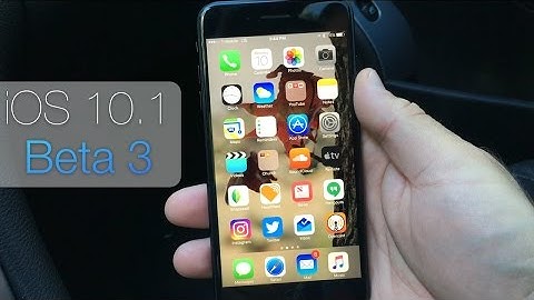 iOS 10.1 beta 3 - What