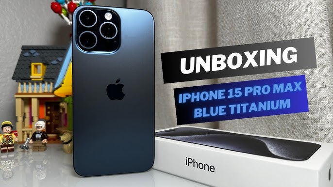 Unboxing - iPhone 15 Pro (256GB, Blue Titanium) 