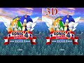Sonic the Hedgehog 4 Ep 2 3D video 1 SBS VR Box google cardboard