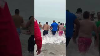 2024 Chicago polar plunge #chicago  #cold #polarplunge #icebath #lakemichigan #fyp #funnyvideo