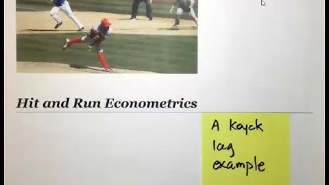 H&R14 The Koyck Lag and an example