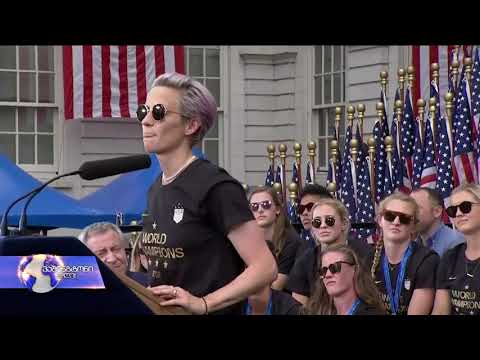 როგორ დახვდნენ ნიუ-იორკში ქალ ჩემპიონებს