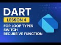 Lesson 4 For Loop types || Switch || Recursive Function