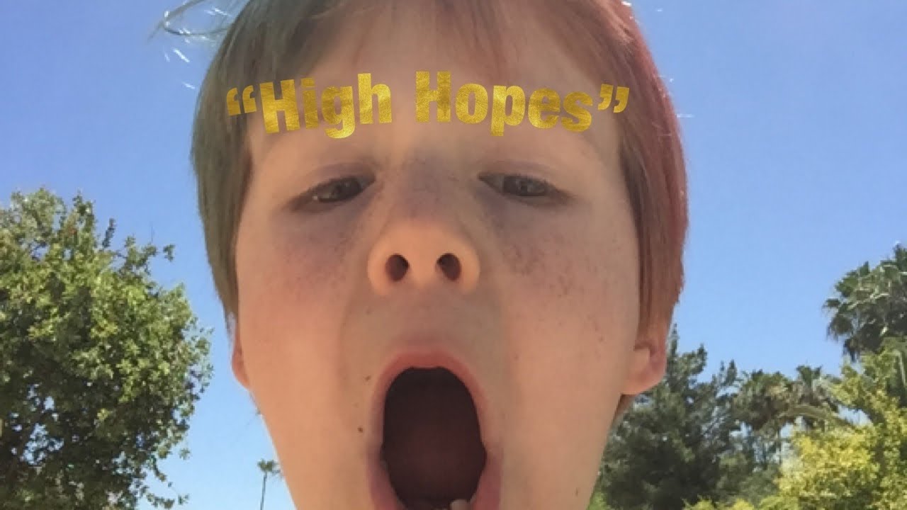 Me Singing High Hopes YouTube