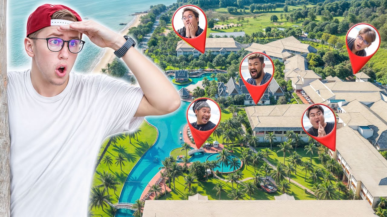 เล่นซ่อนแอบที่โรงแรมใหญ่ที่สุดในกระบี่!! ชิงเงิน 100,000 บาท!!