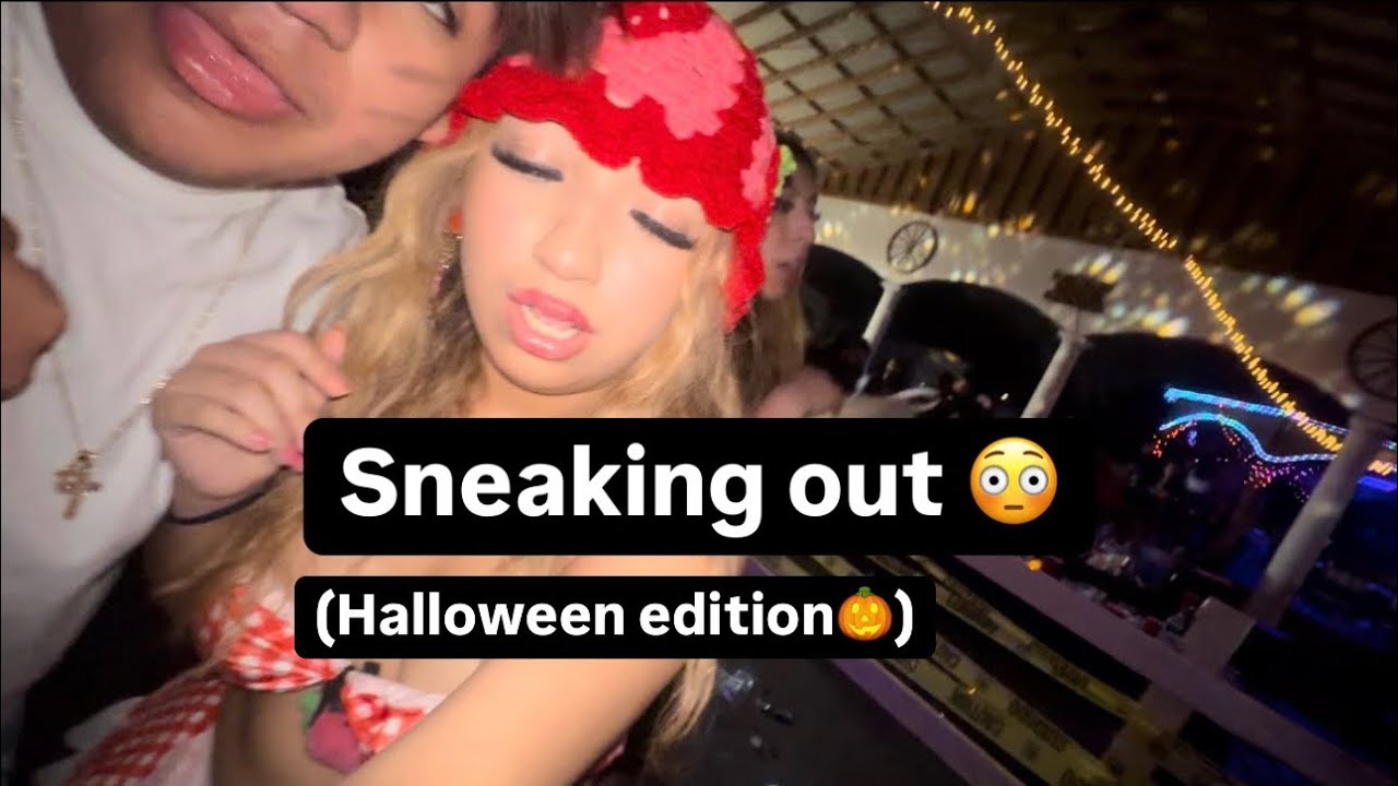 Я сбежал на вечеринку в честь Хэллоуина...