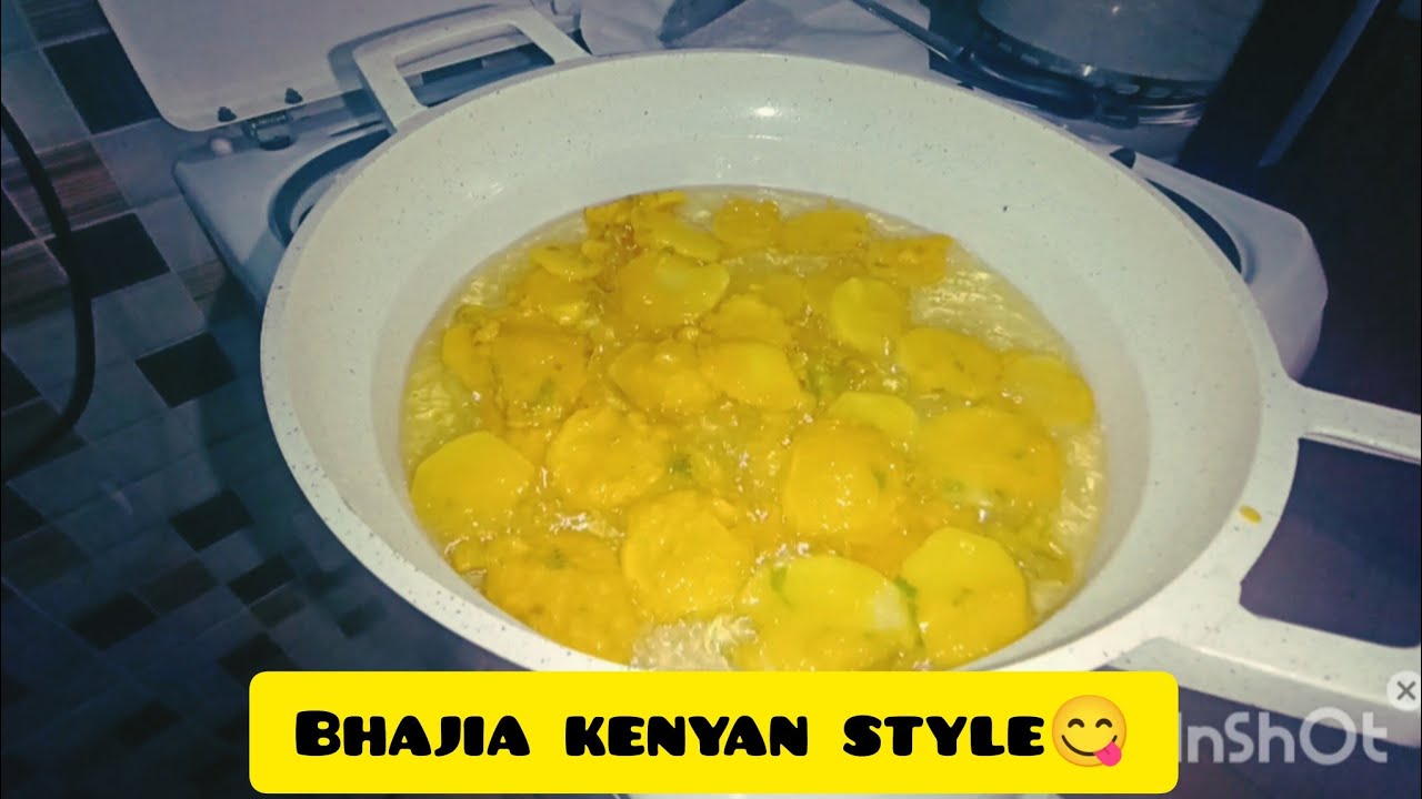 How To Cook Perfect And Yummy Bhajia with only 3 ingredients😋/simple