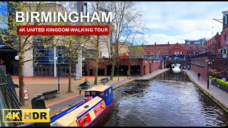 Birmingham City Centre | United Kingdom 🇬🇧 | Walking Tour | 4K HDR 60fps