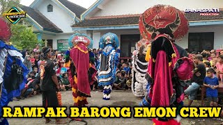SOLAH RAMPAK BARONG EMON CREW FEAT JARANAN SINGO BUDOYO LIVE BALAI DESA KASIYAN
