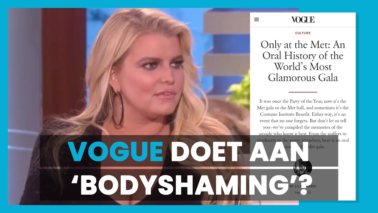 Jessica Simpsons Boos Op The Vogue Wegens Bodyshaming Youtube