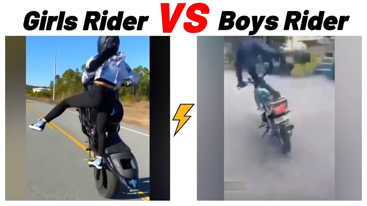 Boys Vs Girls Riders #memes #funnymemes #funnyvideo - YouTube