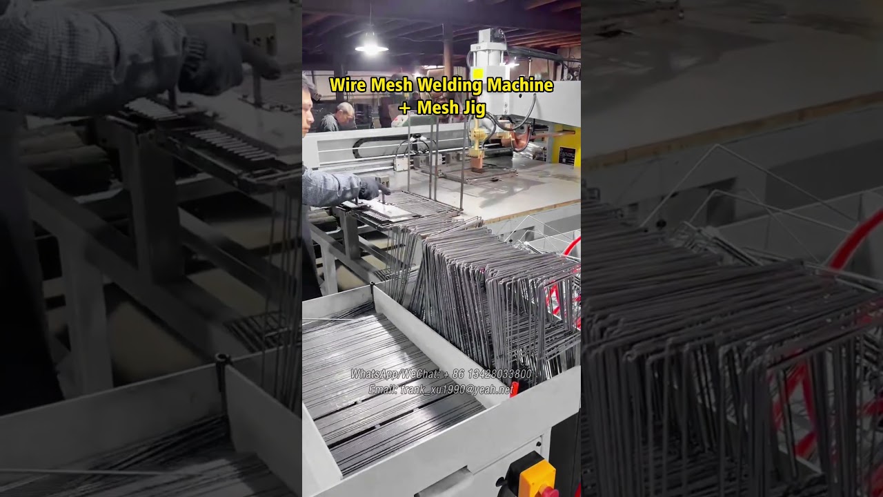 Wire Mesh Welding Machine & Mesh Jig 