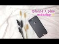 iphone 7 plus unboxing & setup ✨ matte black 128gb | tita & things 💁🏻‍♀️