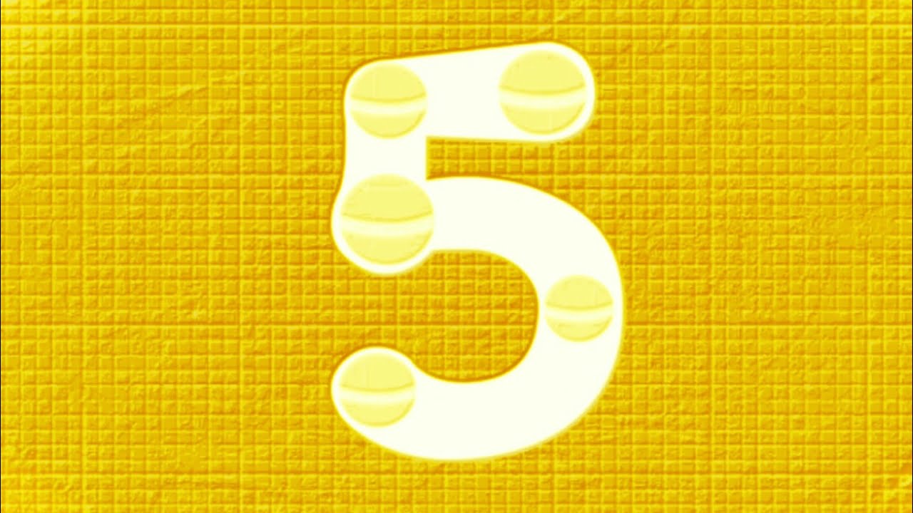 Endless Numbers Inversion ENDLESS NUMBERS COUNT 5, INVERSION COLOR EFFECT, BEVEL EFFECT, G MAJOR ...