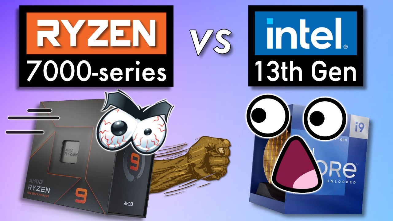 Intel 13600K, 13700K, 13900K vs Ryzen 7600X, 7700X, 7900X, 7950X [Gaming & Productivity]