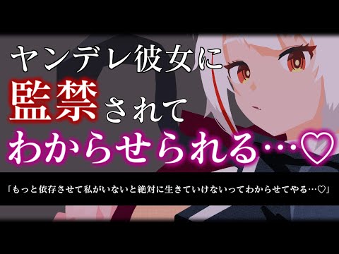 【ASMR/わからせ】ヤンデレ彼女に無理やり養われている生活から自立しようとしたら耳元で囁かれてわからせられる…♡【男性向けシチュエーションボイス】