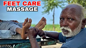 ASMR || BEST FEET CARE MASSAGE BY BABA KALLU || NEW STYLE THERAPY || INSOMNIA MASSAGE #asmr #massage