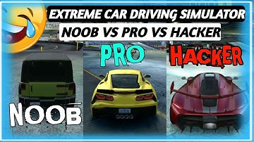 Noob VS Pro VS Hacker 😂😂 Part 2 | Extreme car driving simulator