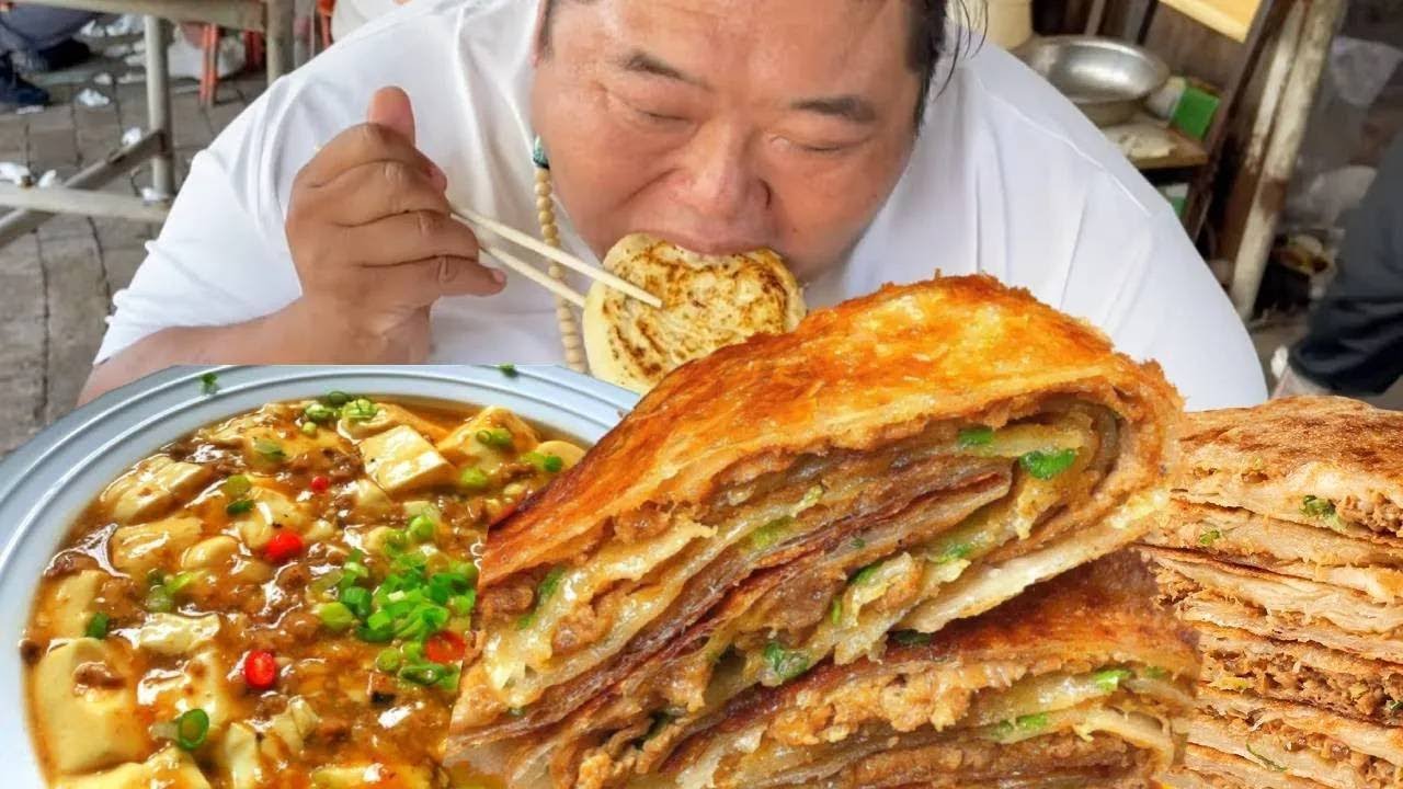 猴哥今天打卡天津卖肉火烧，手艺传承自太爷，一口气吃掉十个【胖猴仔】