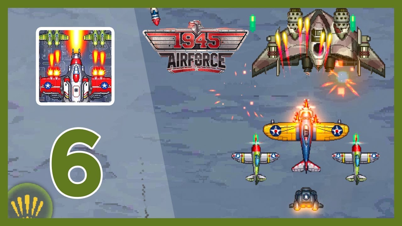 1945 Air Force Gameplay Walkthrough Part 6 (Android and iOS)