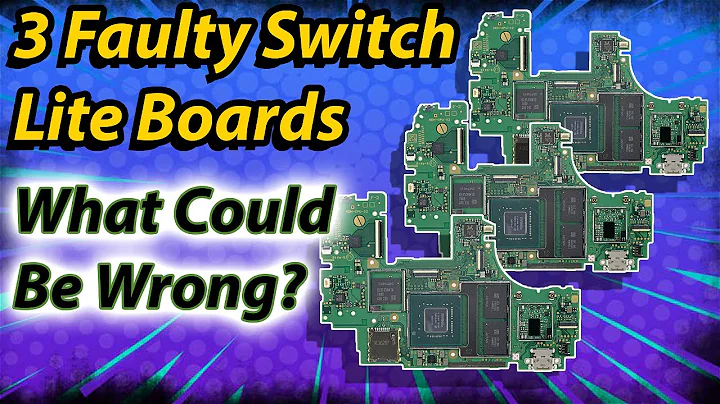 Repairing 3 Faulty Switch Lite Motherboards